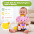 JoySpark Toys 0-6 6-12 3 4 5 6 7 8 9+ Tummy Baby Girl Toys Months, Sensory Musical Toddler Toy for Months, Pink