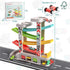 2-4 4 TOP BRIGHT Car Ramp Toys, Race Track Car Toy for Toddler Age Year Old Boy with Cars, Parking Lot & Gas Station