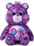 Care Bears 14" Medium Plush Denim Bear - Share Bear - Purple Stuffed Animal for Ages 4+, Soft Cuddly Gift