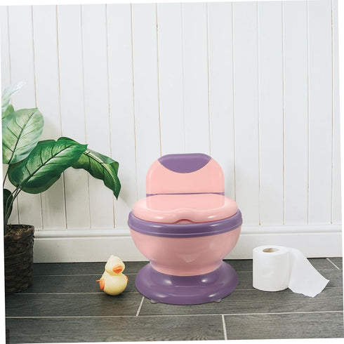 DOITOOL Portable Boy Girl Potty Training Toilet Lightweight Realistic Design for Toddlers Boys Girls for Home
