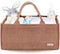 Diaper Caddy Organizer, Quilted Caddy Organizer with Handle, Car Caddy Organizer For