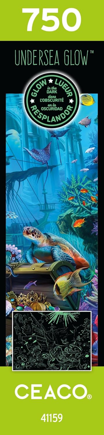 Ceaco - Undersea - Glow - 750 Piece Jigsaw Puzzle