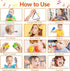 Set, 20 Set Kids Musical Instruments Pcs Toddler Wooden Percussion Instruments for Baby Children with Tambourine