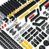 ZHX Technical Parts Beams Axles Connectors Bricks Sets - 457 Pieces for Technic Car MOC Building Block Toys