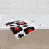 Lecpeting 2 Pcs Casino Tablecloth, Plastic Table Covers 87 x 51 Inches for Poker Birthday Party Supplies