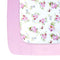 Pack and Play Sheets Girl, 2 Pack Mini Crib Sheets, Stretchy Playard