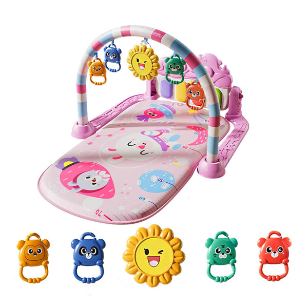 ALB Alive Lovely Baby Alive Lovely Baby Gyms Play Mats, Musical Activity Center Baby Piano Gym