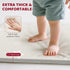 47x47 Tummy 1.2" Baby Play Mat - Leather Waterproof Time mats for floor - Extra Thick Foam Cushioned & Super Soft