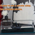 Unsinkable Boat in a Box, Cruise Ship Fluid Drift Model Decoration, Home Decor Gift (BLACK)