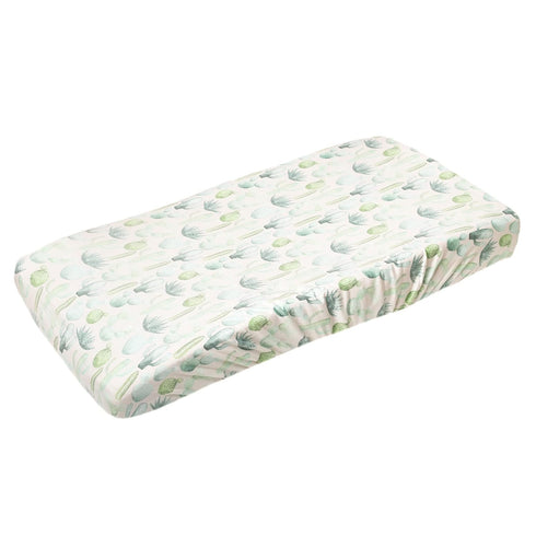 Premium Knit Diaper Changing Pad Cover Desert by Copper Pearl