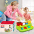 Vunrahsg 1-3 12-18 Interactive Pop Farm Animal Up Toys with Music Sounds Montessori Cause and Effect for Baby Boy Girl