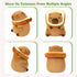 Ditucu Cute Capybara Plush Pillow, Wearable Toast Headgear Stuffed Animals Gifts for Kids 13.7 inch