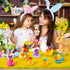Diteryy 30 Pack Ducks-2.3 Inch Summer Easter Rubber Bulk Floater Ducks for Ducking Assortment Rubber Duckies for Kids