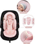 TinlyFinly Newborn Car Seat Insert, Head and Body Support, Reversible Infant Insert Compatible with Baby Carseat