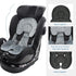 KAKIBLIN Infant Car Seat Insert,Baby Carseat Head & Body Support for Newborn,2-in-1 Reversible Baby Car Seat Cushion,Soft Stroller Cushion Insert for Baby Car Seats,Bouncer,Strollers,Swing