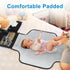 Accmor Waterproof Travel Baby Changing Mat - Portable Diaper Changing Pad in Black