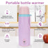 Kikumi Baby Bottle Warmer with Precise Temperature Control, Milk Warmer for Babies, Fast Heating Milk Warmer for Travel