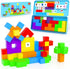 Minecftoy Magnetic Blocks Mini Travel Essentials Toddler Toys with Case Set, Kids Magnet