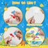 ZMLM 24 Pack 3-8 Water Coloring Books for Toddlers, Reusable Paint with Water Books with Pen, Mess Free Magic Doodle