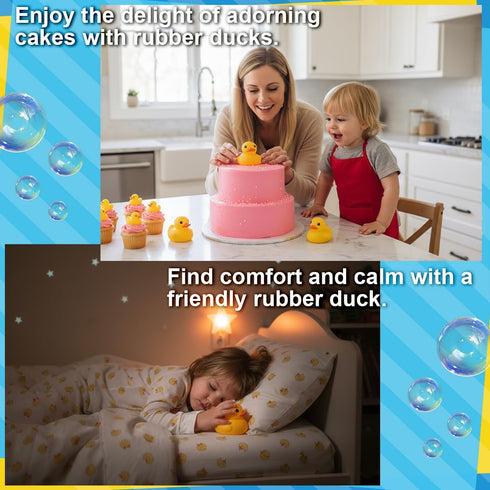 10 3 Inch Waterproof No Squeak No Hole No Bebe Noise Pcs Rubber Funny Yellow Ducky Duck Bath Pool Toy Without Hole