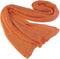 NUOBESTY Newborn Boy Clothes Stretch Wraps, Photography Props Ripple Wrap DIY Photo Prop Swaddle Blanket Orange
