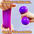 Kawaite (1 Pack) Squishy Dough Ball Fidget Toy Stretchy Stress Balls for Kids and Adults, Cute and Soft Color Changing