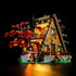 BRIKSMAX Led Lighting Kit - Compatible with LEGO-21338 A-Frame Cabin, Not Include Lego Set