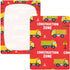 CZXW 52" 28" Construction Zone Vehicles Crib Sheets Fitted x Natural Cotton Soft & Breathable for Baby Crib Mattress