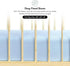 Tafts Crib Sheets, 100% Viscose Bamboo Fitted, 8 Inch Deep Pocket, Standard Crib & Toddler Mattress, Cooling, Soft, 360