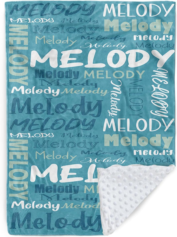 KAINSY Custom Baby Blanket, Baby Personalized Name Blanket for Boys Kids with