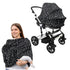 Sarogrorin Leopard Print Basket Covers Nursing Pillow Cover for Baby Sunflowers Multi - use Baby Essentials Breathable