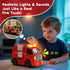 1-3 2-4 AEROQUEST Remote Control Car for Toddlers Fire Truck Toy for Ages Lights & Sounds Emergency Cars Preschoolers