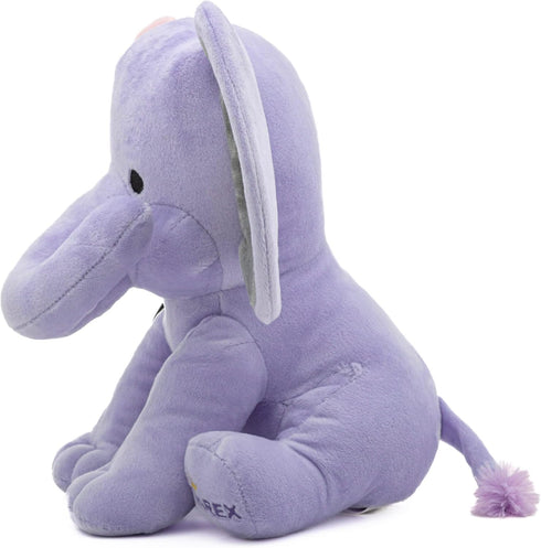 KINREX Elephant Stuffed Animals | Plush Toy for Babies, Girls, Boys | 9 Inches Purple Elephants Plushie for Baby Shower