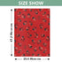 Mazeann Ladybug Red Car Seat Cover Baby Breathable Soft Infant Carseat Covers Canopies Babies Carrier Covers for Girl