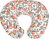 Vintage Peaches Baby Nursing Pillow Covers for Boy Girl Retro Peach Flowers