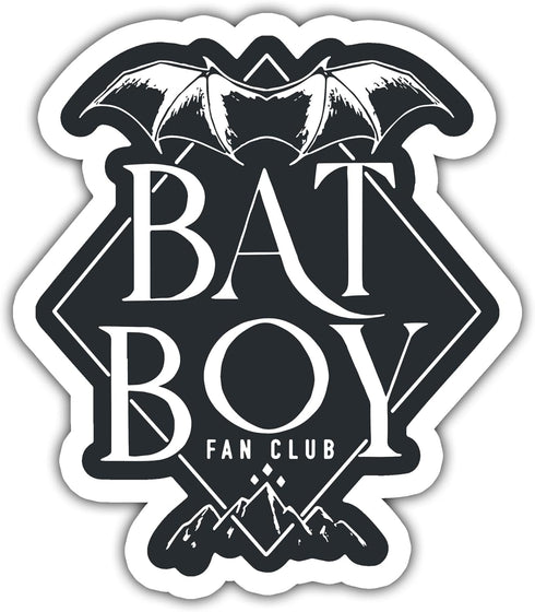 3PCS Boy Bat Club Sticker, Funny Gift for Him, Husband, Boyfriend, Dad, American Hard Hat Stickers, Co-Workers Sticker