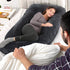 57 Inch BATTOP Pregnancy Pillows for Sleeping, Full Body Maternity Pillow for Side Sleeping, Support for Back, Legs