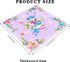 Pittera Table/31.5lnch/American Mahjong mat for Mahjong Table Cloth with Rules mats with Drawstring Bag,Noise