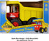 100% 11.25" 6.5" 7.25" 3+ The Big Dig Dump Truck | Made of Recycled Plastic | Long x Wide x Tall | Red and Yellow |