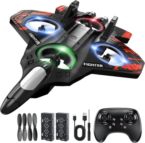 Foam Remote Control Airplanes, RC Planes with Light, RC Airplane Fighter Jet