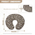 Mintulipy Leopard Nursing Pillow Cover Fits The Original Support Pillow for Breastfeeding and Bottle Feeding Leopard