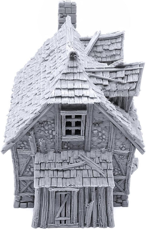Mimic House by Printable Scenery, 3D Printed Tabletop RPG Scenery and Wargame Terrain 28mm Miniatures