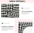 J JOYSAY 39 27 Classic Houndstooth Fitted Crib Sheet for Boys Girls Baby Crib Sheet Crib Mattress Sheet Crib Bedding, x