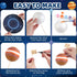 64 13 3-5, PCS Solar System Project Kit, Solar System Model Kit with Mix Foam Balls, Solar System Toys for Kids Learn