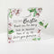 Bestie Gifts for Women - Engraved Acrylic Puzzle Piece 4.7 x 4.7 Inch - Friendship Gift for Girls, BFF Birthday