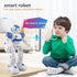 WEECOC RC Robot Toys Gesture Sensing Smart Robot Toy for Kids Can Singing Dancing Speaking Christmas Birthday (White)