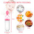 (3 6 90ML 2 Food Feeder Baby Fruit Feeder Pacifier Pcs) with Different Sized Silicone Pacifiers,Silicone Baby Food