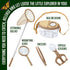 Set Montessori Mama Kids' Bug Catching Kit - Complete Insect Exploration with Habitat, Extendable Net, Magnifying Tools
