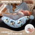 Kathyboom Penguins Nursing Pillowcase for Maternity Mom, Durable Ultra Soft Breastfeeding Pillowcase for Newborn Baby