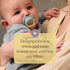 Tommee 18-36 Symmetrical Pack 6 Tippee Anytime Matte Pacifiers, Months, Baglet, BPA-Free Binkies, Blue/Green/Grey